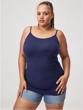 Torrid Foxy Tunic Length Cami - Peacoat (Navy Blue) - Size 1 (US14-16) - NWT
